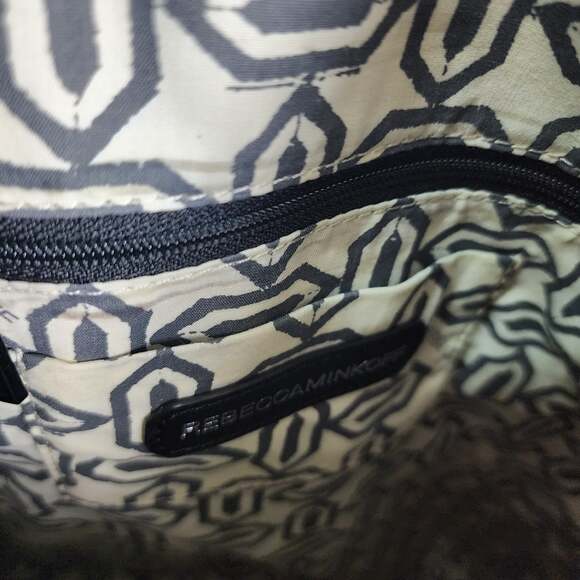 Rebecca Minkoff hot red leather shoulder bag studded 17x17 A4C - Picture 7 of 7